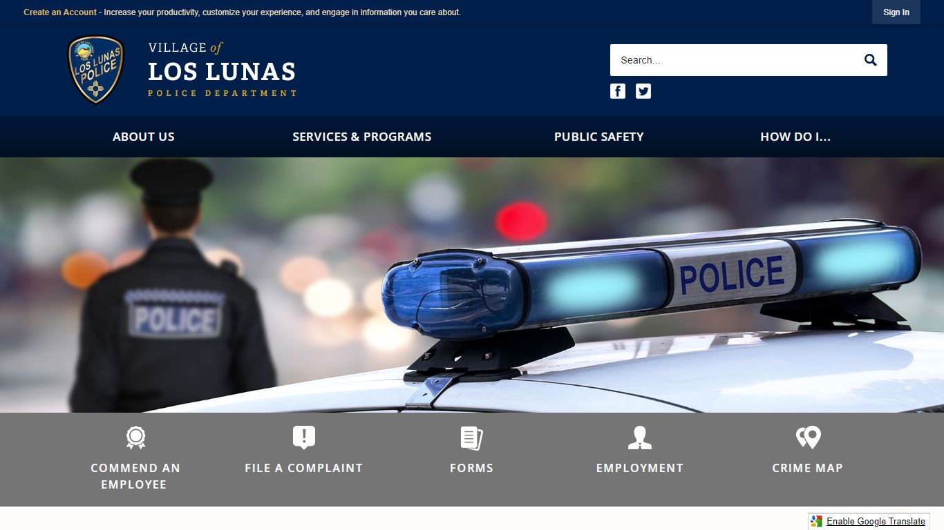 Police | Los Lunas, NM - Official Site