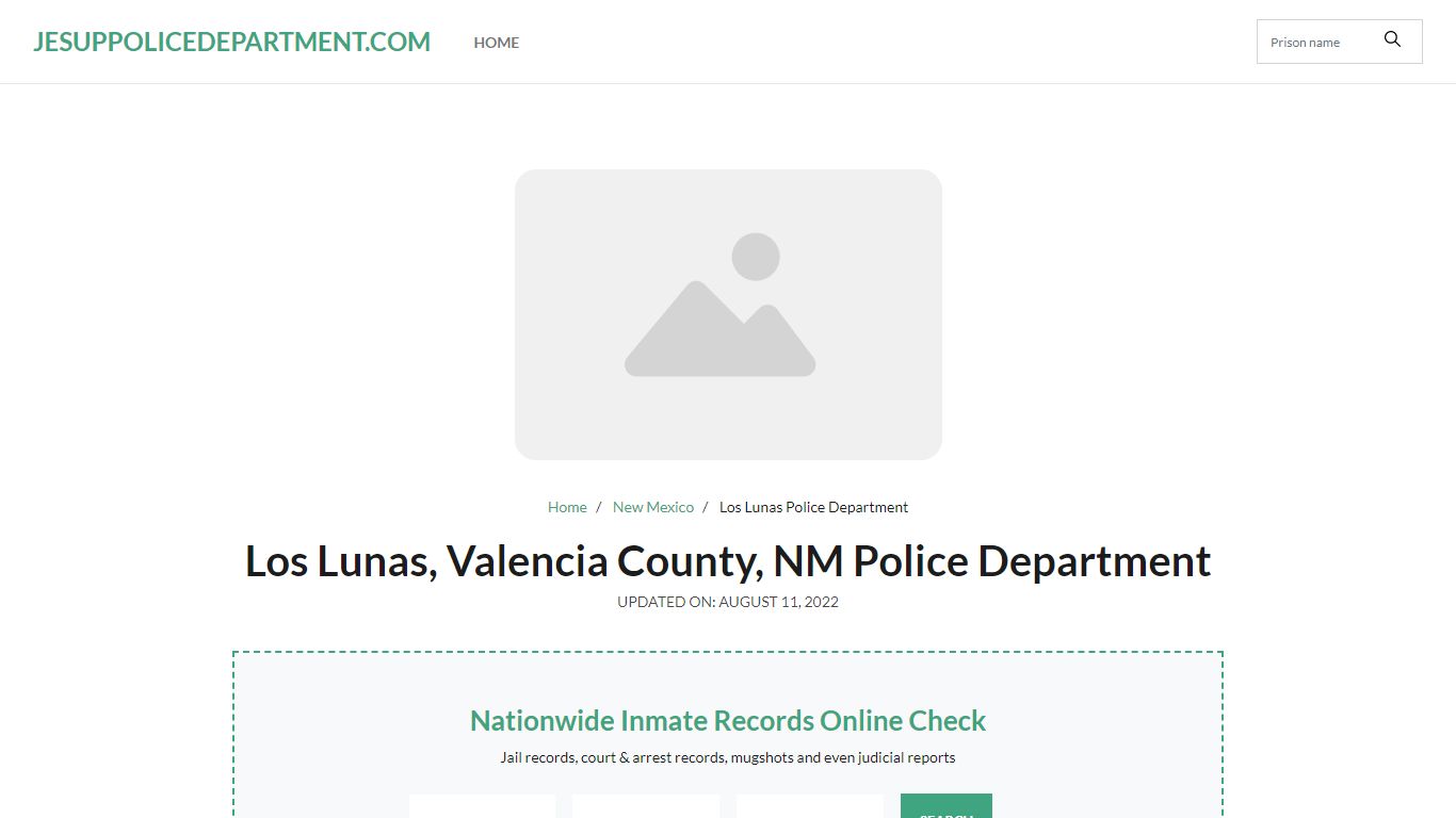 Los Lunas, NM Police - City Jail Inmates, Arrests - Jesup Police Department